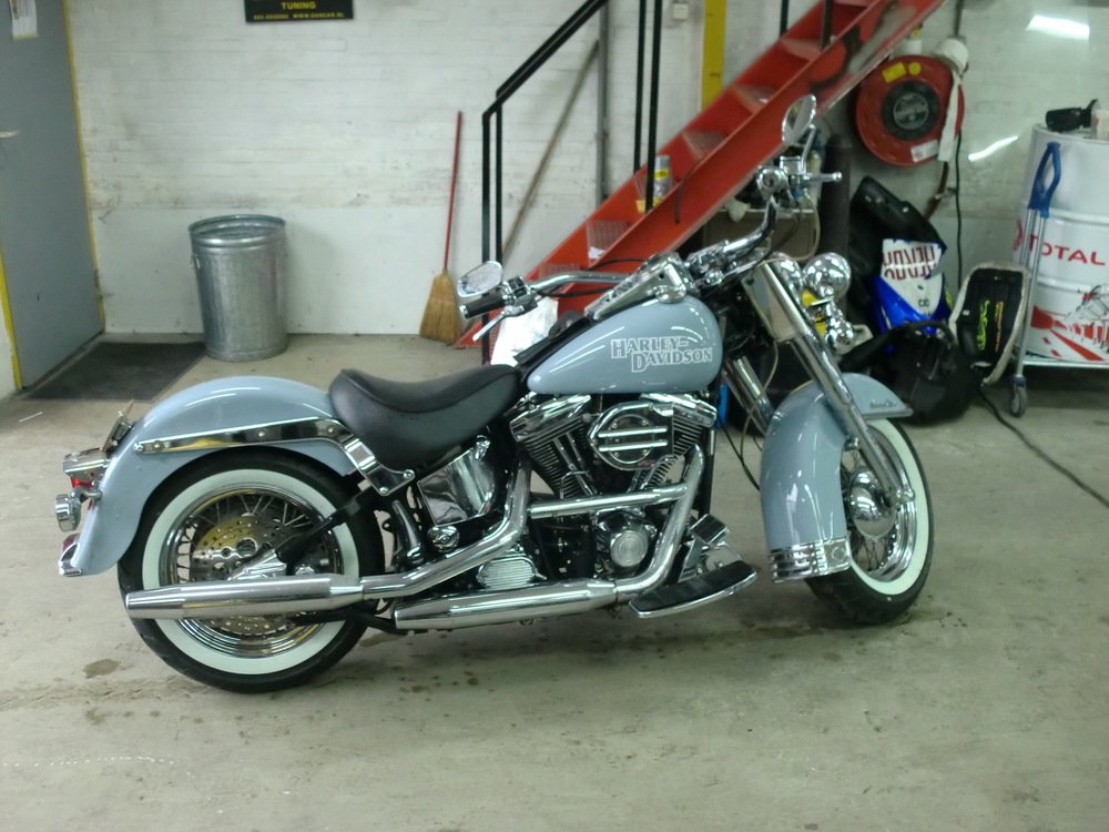 Harley Davidson spuiten